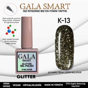 Gala Smart K-13 10 ml Glitter Kalıcı Oje