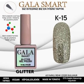 Gala Smart K15 10 ml Glitter Kalıcı Oje