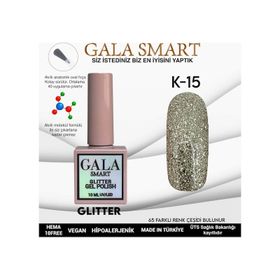 Gala Smart K15 10 ml Glitter Kalıcı Oje