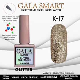 Gala Smart K17 10 ml Glitter Kalıcı Oje
