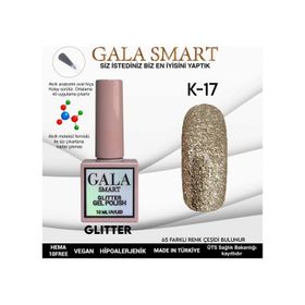 Gala Smart K17 10 ml Glitter Kalıcı Oje