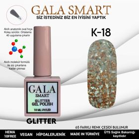 Gala Smart K18 10 ml Glitter Kalıcı Oje