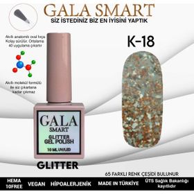 Gala Smart K18 10 ml Glitter Kalıcı Oje