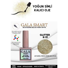 Gala Smart K19 10 ml Glitter Kalıcı Oje