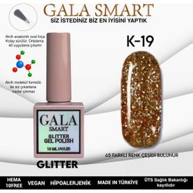 Gala Smart K19 10 ml Glitter Kalıcı Oje