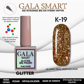 Gala Smart K19 10 ml Glitter Kalıcı Oje