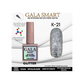 Gala Smart K21 10 ml Glitter Kalıcı Oje