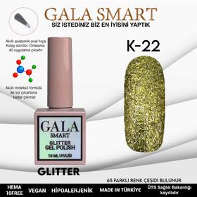 Gala Smart K22 10 ml Glitter Kalıcı Oje