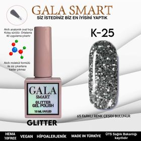 Gala Smart K25 10 ml Glitter Kalıcı Oje
