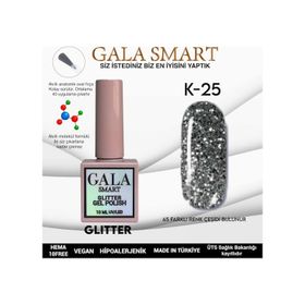 Gala Smart K25 10 ml Glitter Kalıcı Oje