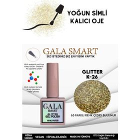 Gala Smart K26 10 ml Glitter Kalıcı Oje