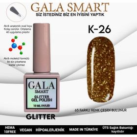 Gala Smart K26 10 ml Glitter Kalıcı Oje