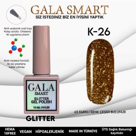 Gala Smart K26 10 ml Glitter Kalıcı Oje
