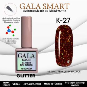 Gala Smart K27 10 ml Glitter Kalıcı Oje