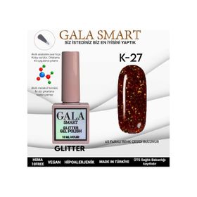 Gala Smart K27 10 ml Glitter Kalıcı Oje