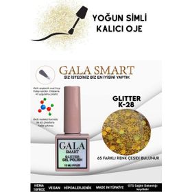 Gala Smart K28 10 ml Glitter Kalıcı Oje