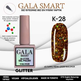 Gala Smart K28 10 ml Glitter Kalıcı Oje
