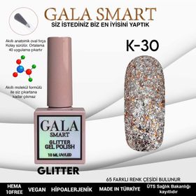 Gala Smart K30 10 ml Glitter Kalıcı Oje