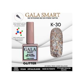 Gala Smart K30 10 ml Glitter Kalıcı Oje