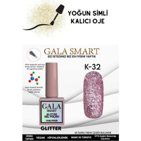 Gala Smart K32 10 ml Glitter Kalıcı Oje