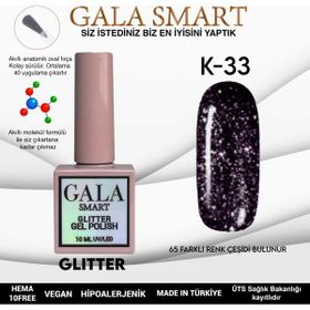 Gala Smart K33 10 ml Glitter Kalıcı Oje