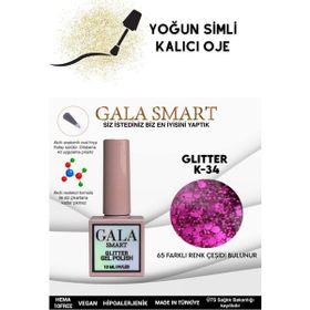 Gala Smart K34 10 ml Glitter Kalıcı Oje