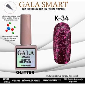 Gala Smart K34 10 ml Glitter Kalıcı Oje