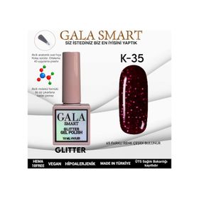 Gala Smart K35 10 ml Glitter Kalıcı Oje