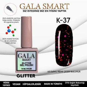 Gala Smart K37 10 ml Glitter Kalıcı Oje