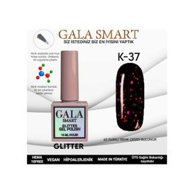Gala Smart K37 10 ml Glitter Kalıcı Oje