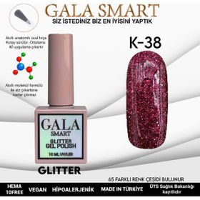 Gala Smart K38 10 ml Glitter Kalıcı Oje