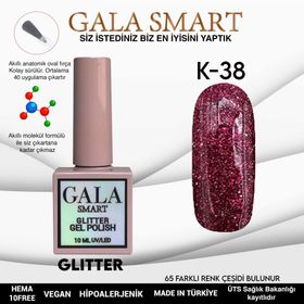 Gala Smart K38 10 ml Glitter Kalıcı Oje