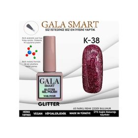 Gala Smart K38 10 ml Glitter Kalıcı Oje