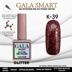 Gala Smart K39 10 ml Glitter Kalıcı Oje