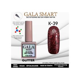 Gala Smart K39 10 ml Glitter Kalıcı Oje