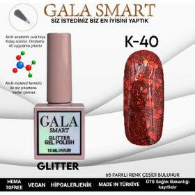 Gala Smart K40 10 ml Glitter Kalıcı Oje