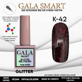 Gala Smart K42 10 ml Glitter Kalıcı Oje
