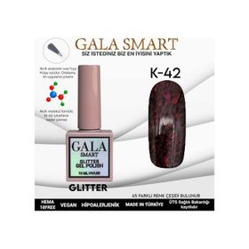 Gala Smart K42 10 ml Glitter Kalıcı Oje