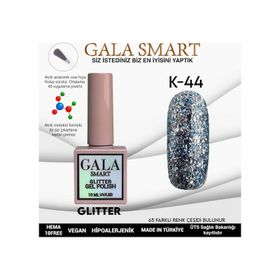 Gala Smart K44 10 ml Glitter Kalıcı Oje