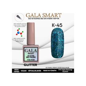 Gala Smart K45 10 ml Glitter Kalıcı Oje