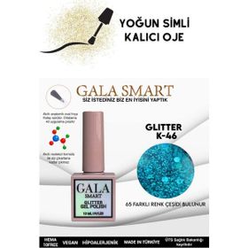 Gala Smart K46 10 ml Glitter Kalıcı Oje