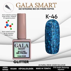Gala Smart K46 10 ml Glitter Kalıcı Oje