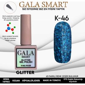 Gala Smart K46 10 ml Glitter Kalıcı Oje