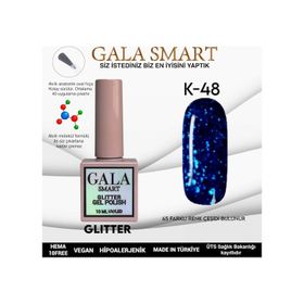 Gala Smart K48 10 ml Glitter Kalıcı Oje