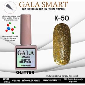Gala Smart K50 10 ml Glitter Kalıcı Oje