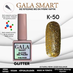 Gala Smart K50 10 ml Glitter Kalıcı Oje