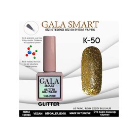 Gala Smart K50 10 ml Glitter Kalıcı Oje