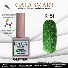 Gala Smart K51 10 ml Glitter Kalıcı Oje