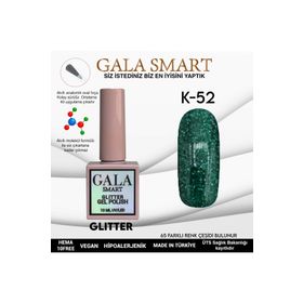 Gala Smart K52 10 ml Glitter Kalıcı Oje