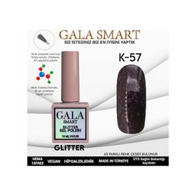 Gala Smart K57 10 ml Glitter Kalıcı Oje